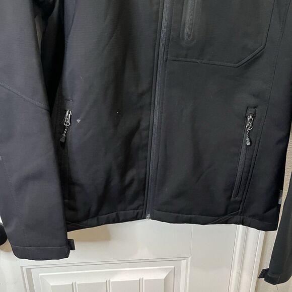 Free Country Womens Size S Black Full Zip Fleece Lined Coat Jacket Performance - Picture 2 of 10